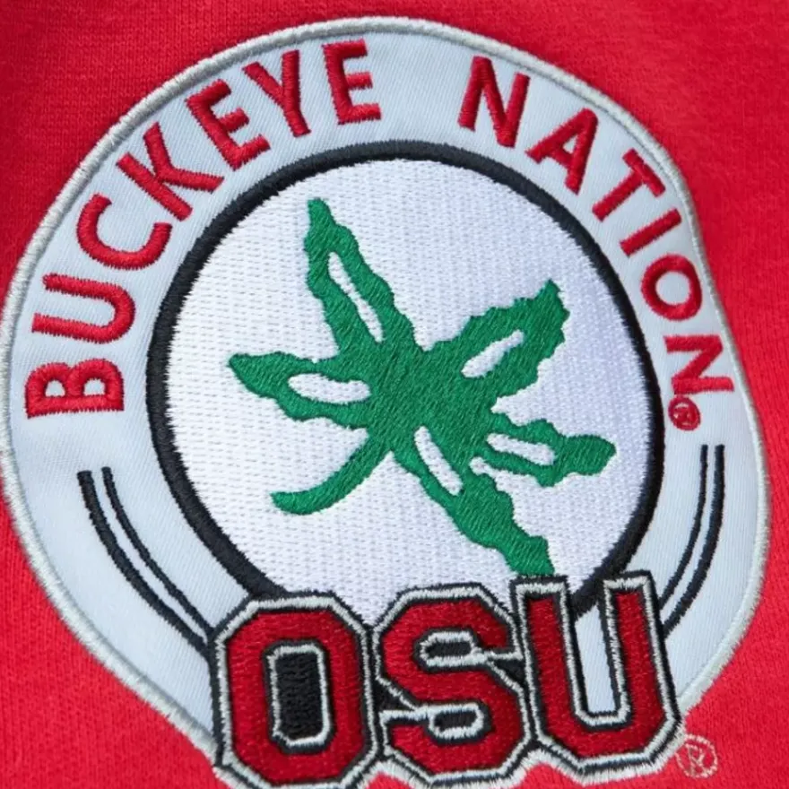 Mitchell & Ness Hoodies & Sweatshirts-All Over Crew 3.0 Ohio State
