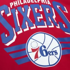 Mitchell & Ness Hoodies & Sweatshirts-All Over Crew 3.0 Philadelphia 76Ers