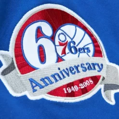 Mitchell & Ness Hoodies & Sweatshirts-All Over Crew 3.0 Philadelphia 76Ers