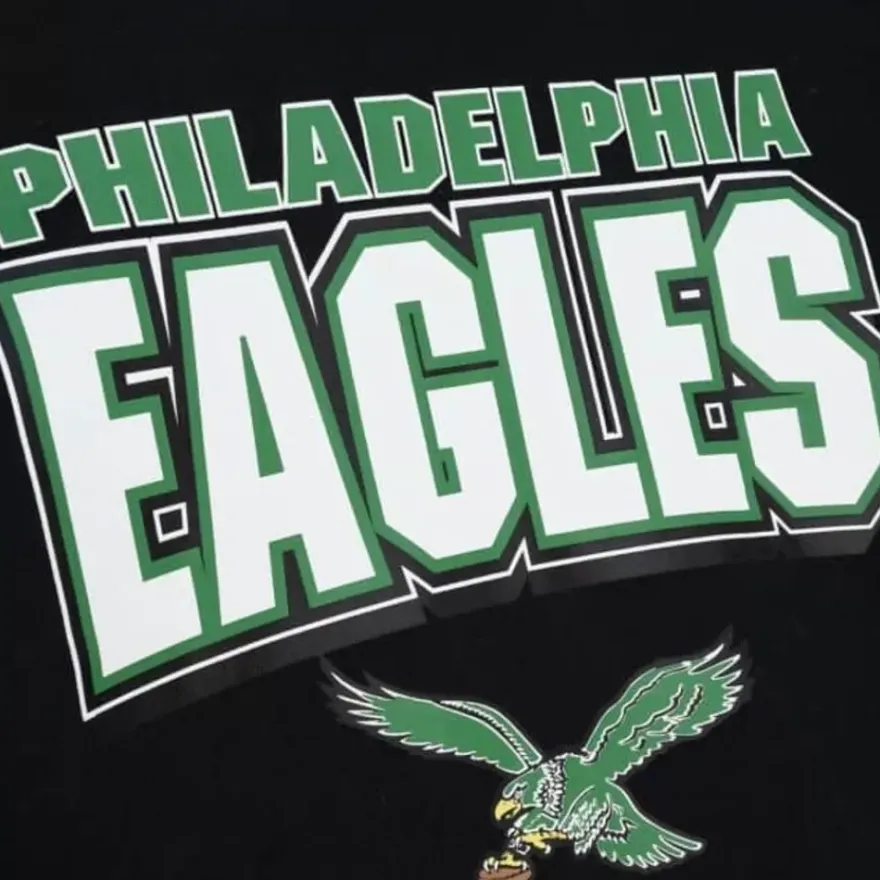 Mitchell & Ness T-Shirts & Tops-All Over Crew 2.0 Philadelphia Eagles