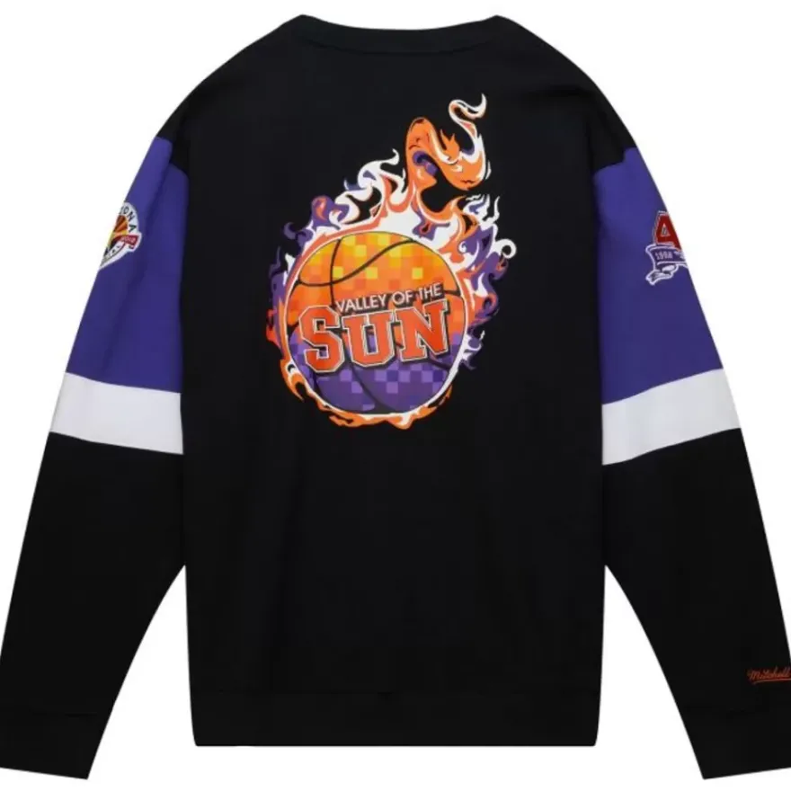 Mitchell & Ness Hoodies & Sweatshirts-All Over Crew 3.0 Phoenix Suns