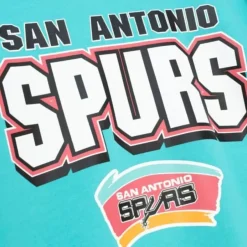 Mitchell & Ness T-Shirts & Tops-All Over Crew 2.0 San Antonio Spurs