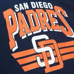 Mitchell & Ness Hoodies & Sweatshirts-All Over Crew 3.0 San Diego Padres