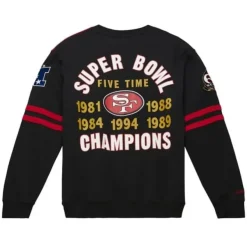 Mitchell & Ness T-Shirts & Tops-All Over Crew 2.0 San Francisco 49Ers