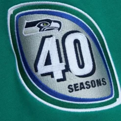 Mitchell & Ness Hoodies & Sweatshirts-All Over Crew 3.0 Seattle Seahawks