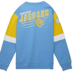 Mitchell & Ness Hoodies & Sweatshirts-All Over Crew 3.0 Southern University And A&M College
