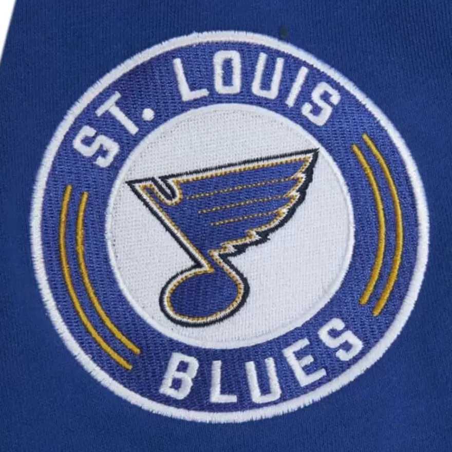 Mitchell & Ness Hoodies & Sweatshirts-All Over Crew 2.0 St. Louis Blues