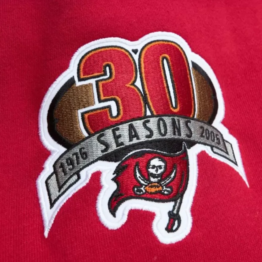 Mitchell & Ness Hoodies & Sweatshirts-All Over Crew 3.0 Tampa Bay Buccaneers