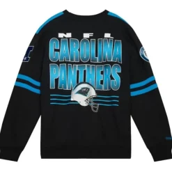 Mitchell & Ness T-Shirts & Tops-All Over Crew 2.0 Tee Carolina Panthers