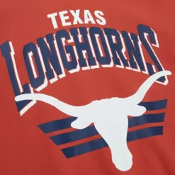 Mitchell & Ness Hoodies & Sweatshirts-All Over Crew 3.0 University Of Texas At Austin