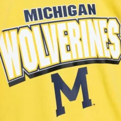 Mitchell & Ness Hoodies & Sweatshirts-All Over Crew 2.0 University Of Michigan