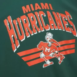 Mitchell & Ness Hoodies & Sweatshirts-All Over Crew 3.0 University Of Miami