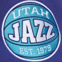 Mitchell & Ness T-Shirts & Tops-All Over Crew 2.0 Utah Jazz