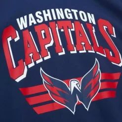 Mitchell & Ness Hoodies & Sweatshirts-All Over Crew 3.0 Washington Capitals