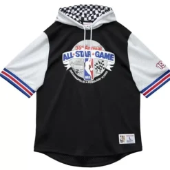 Mitchell & Ness T-Shirts & Tops-All Star Mesh Fashion Hoody Nba All Star