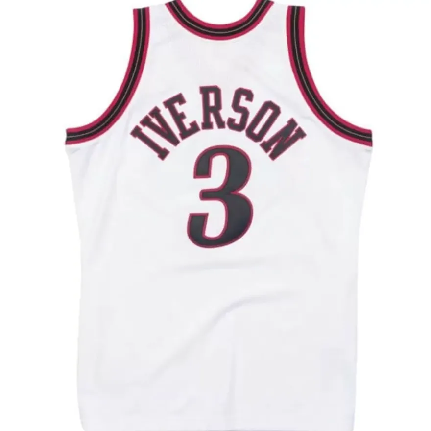 Mitchell & Ness Nba Authentic-Allen Iverson 1997-98 Philadelphia 76Ers Home Authentic Jersey