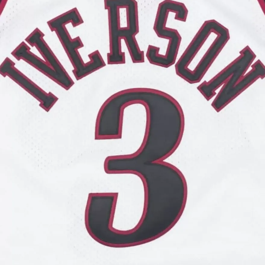 Mitchell & Ness Nba Authentic-Allen Iverson 1997-98 Philadelphia 76Ers Home Authentic Jersey