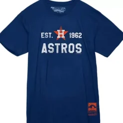 Mitchell & Ness T-Shirts & Tops-Angle Tee Houston Astros