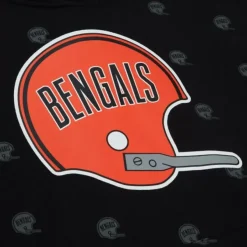 Mitchell & Ness Hoodies & Sweatshirts-Aop Fleece Hoodie Cincinnati Bengals