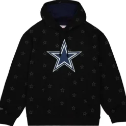 Mitchell & Ness Hoodies & Sweatshirts-Aop Fleece Hoodie Dallas Cowboys