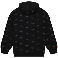 Mitchell & Ness Hoodies & Sweatshirts-Aop Fleece Hoodie Golden State Warriors