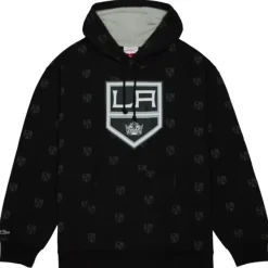 Mitchell & Ness Hoodies & Sweatshirts-Aop Fleece Hoodie Los Angeles Kings