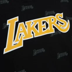 Mitchell & Ness Hoodies & Sweatshirts-Aop Fleece Hoodie Los Angeles Lakers