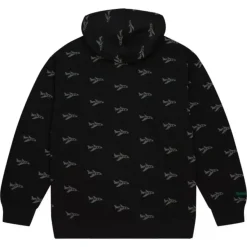 Mitchell & Ness Hoodies & Sweatshirts-Aop Fleece Hoodie New York Jets