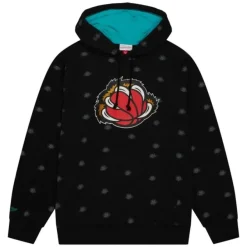 Mitchell & Ness Hoodies & Sweatshirts-Aop Fleece Hoodie Vancouver Grizzlies