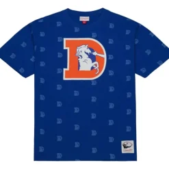 Mitchell & Ness T-Shirts & Tops-Aop S/S Top Denver Broncos