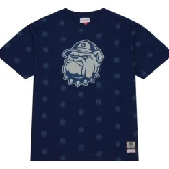 Mitchell & Ness T-Shirts & Tops-Aop Ss Top Georgetown University