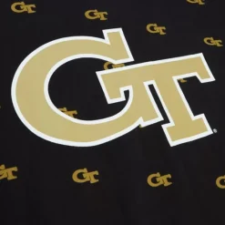 Mitchell & Ness T-Shirts & Tops-Aop Ss Top Georgia Tech