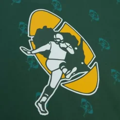 Mitchell & Ness T-Shirts & Tops-Aop S/S Top Green Bay Packers