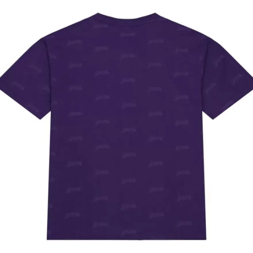 Mitchell & Ness T-Shirts & Tops-Aop S/S Top Los Angeles Lakers