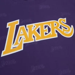 Mitchell & Ness T-Shirts & Tops-Aop S/S Top Los Angeles Lakers