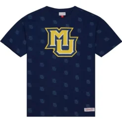 Mitchell & Ness T-Shirts & Tops-Aop Ss Top Marquette University
