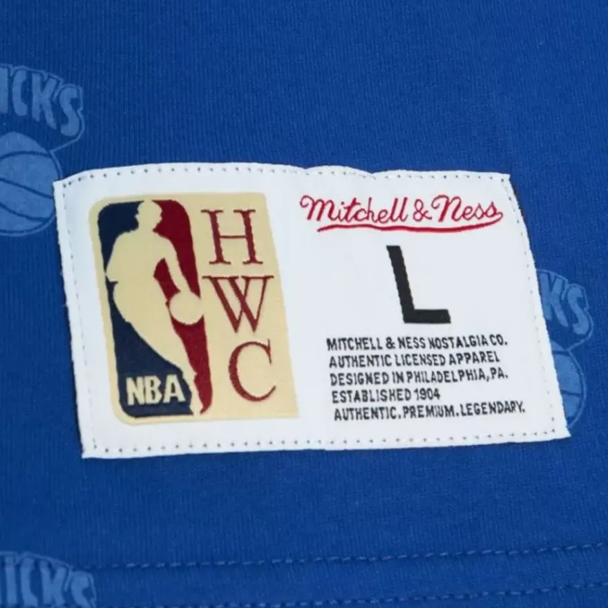Mitchell & Ness T-Shirts & Tops-Aop S/S Top New York Knicks