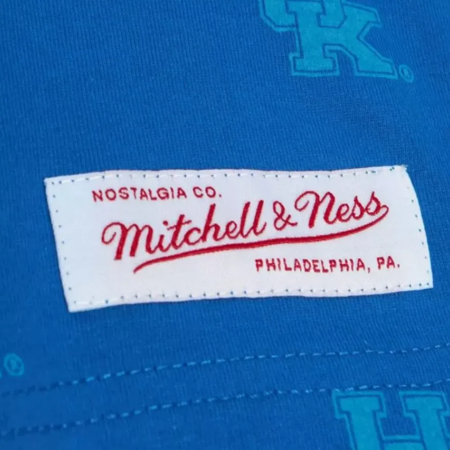 Mitchell & Ness T-Shirts & Tops-Aop Ss Top University Of Kentucky
