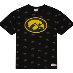 Mitchell & Ness T-Shirts & Tops-Aop Ss Top University Of Iowa