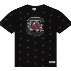 Mitchell & Ness T-Shirts & Tops-Aop Ss Top University Of South Carolina