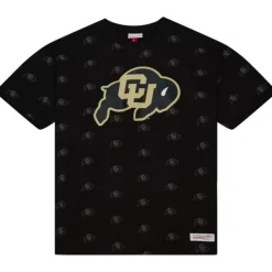 Mitchell & Ness T-Shirts & Tops-Aop Ss Top University Of Colorado Boulder