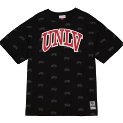 Mitchell & Ness T-Shirts & Tops-Aop Ss Top Unlv