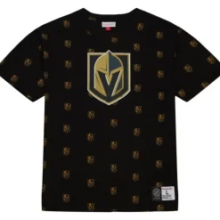 Mitchell & Ness T-Shirts & Tops-Aop S/S Top Vegas Golden Knights