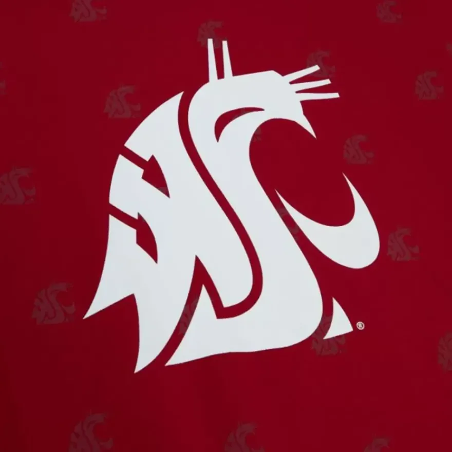Mitchell & Ness T-Shirts & Tops-Aop Ss Top Washington State University