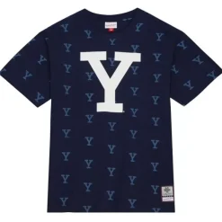 Mitchell & Ness T-Shirts & Tops-Aop Ss Top Yale University