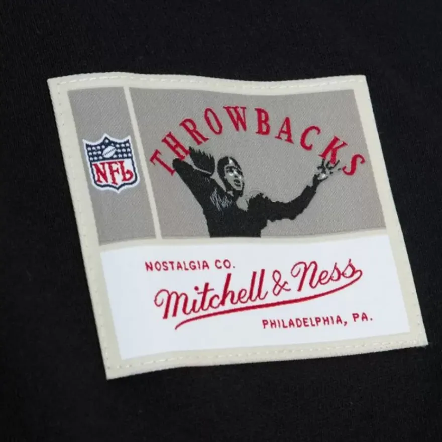 Mitchell & Ness Hoodies & Sweatshirts-Arch Team Crew Oakland Raiders