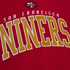 Mitchell & Ness Hoodies & Sweatshirts-Arch Team Crew San Francisco 49Ers