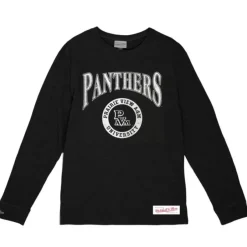 Mitchell & Ness T-Shirts & Tops-Arched Logo Lockup Slub Ls Tee Prairie View A&M University