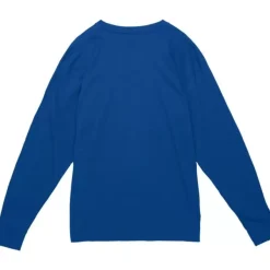 Mitchell & Ness T-Shirts & Tops-Arched Logo Lockup Slub Ls Tee Ucla