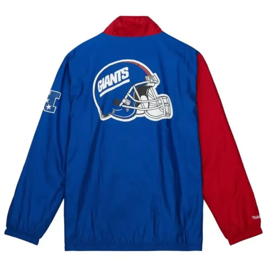 Mitchell & Ness Jackets & Outerwear-Arched Retro Lined Windbreaker New York Giants